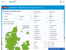 Tablet Screenshot of fejo.dk